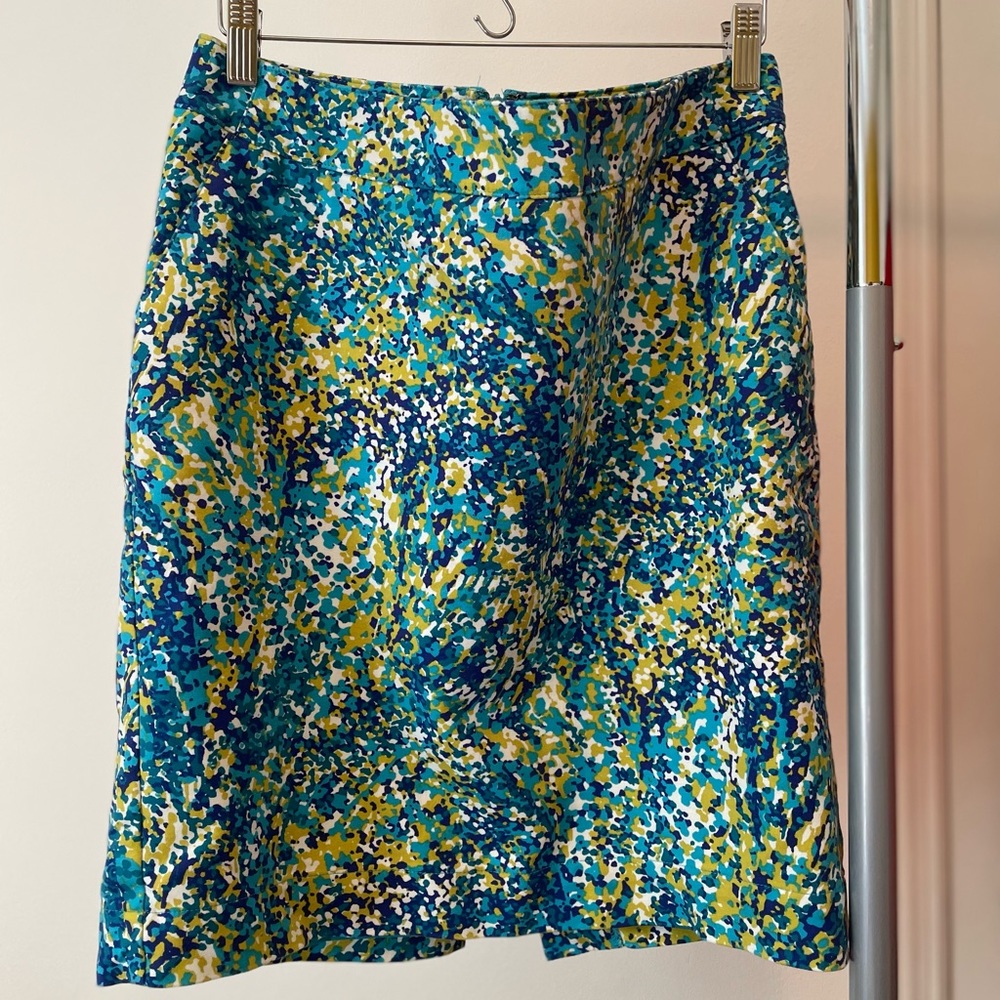Merona Artful Dot Cluster Pencil Skirt